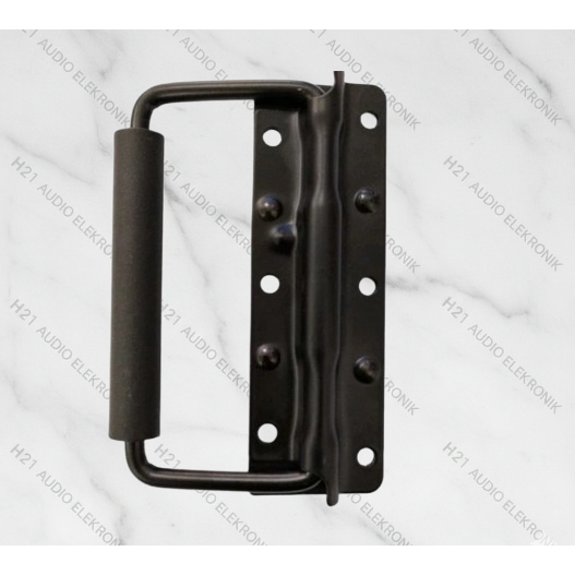 (PAKET ISI 2/4) STX Handle Mixer Hitam 12,5 cm x 8,5 cm || Perlengkapan Hardcase Box Audio Mixer Han