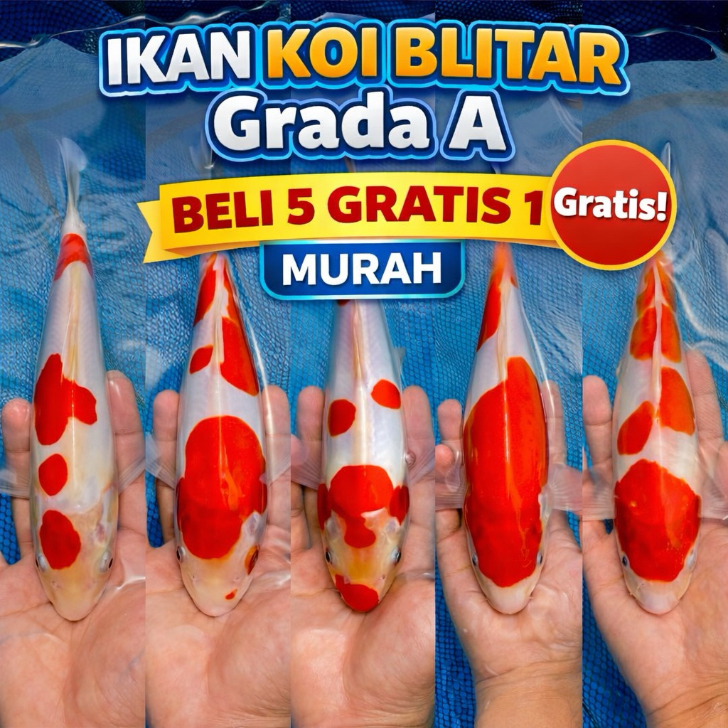 makanan KOI BLITAR MURAH GRADE A