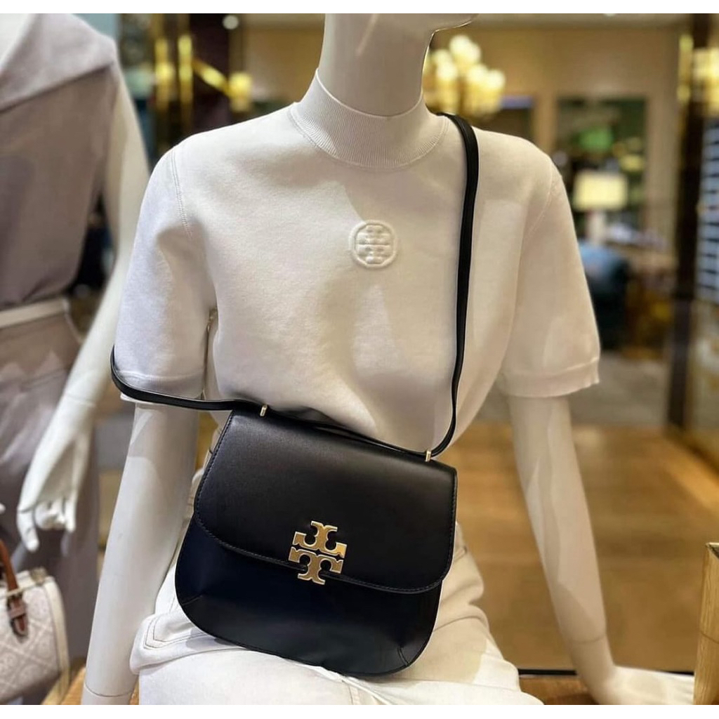 tory burch eleanor slim saddle bag original