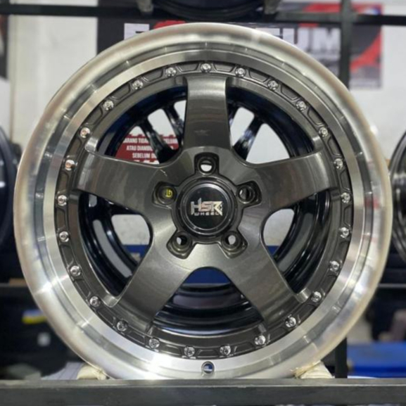 Velg Celong Ring 17 Lobang 5 Untuk Mobil Xpander Inova Terios Hrv Dll Velg Mobil HSR BOB