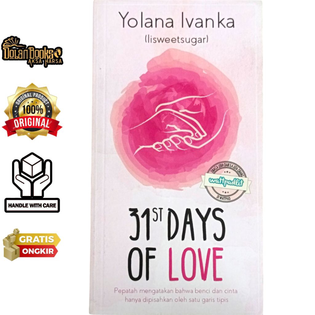 Novel Original Obral - 31 St Days Of Love