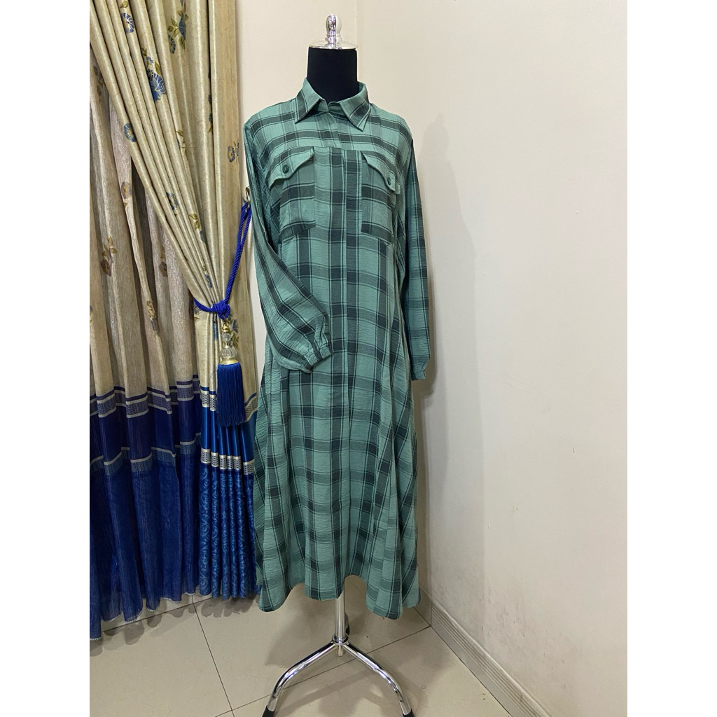 Long tunik kotak// long tunik dewasa // long tunik murah // Long tunik remaja