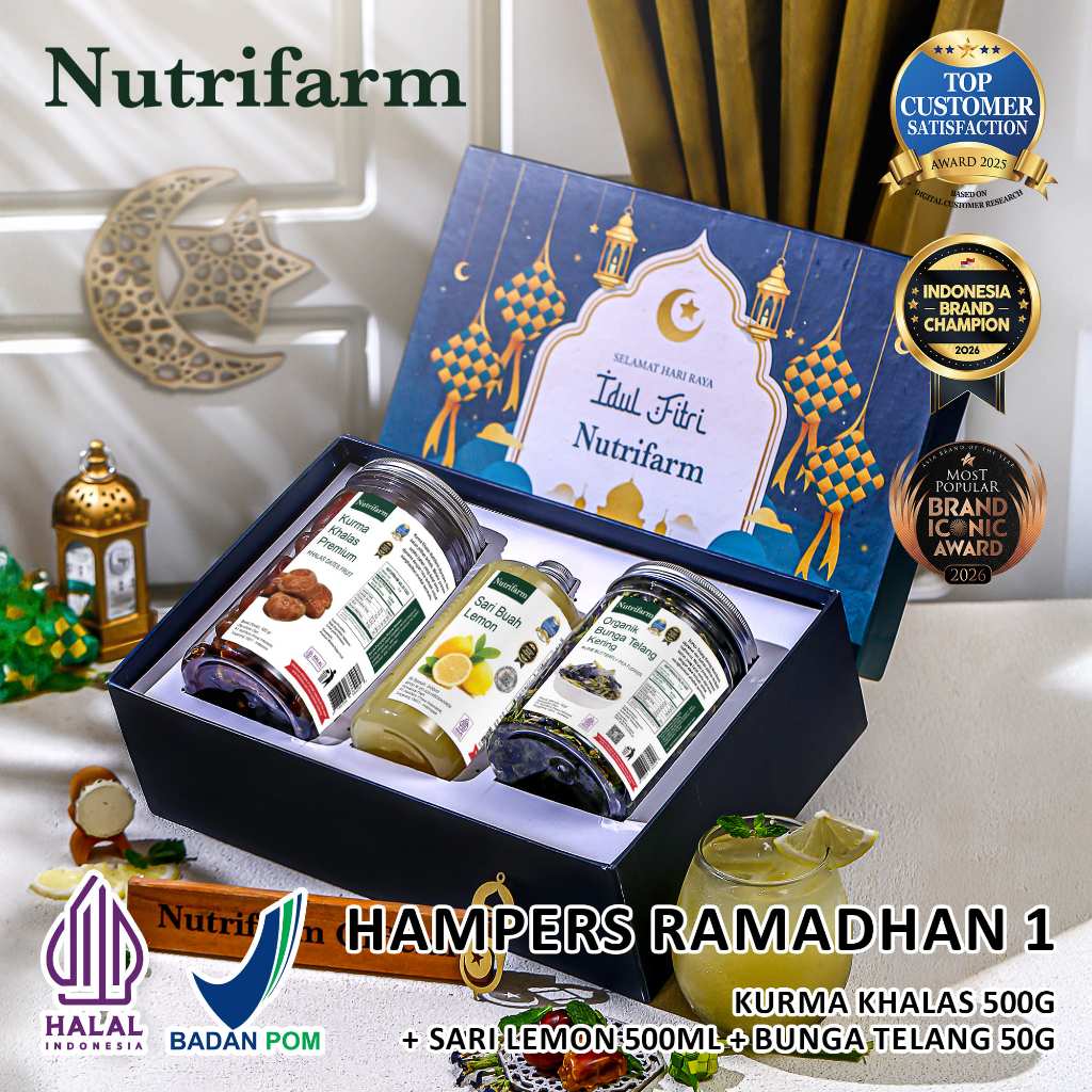Nutrifarm Hampers Ramadhan/ Lebaran/ Parcel Idul Fitri, Ied Mubarak