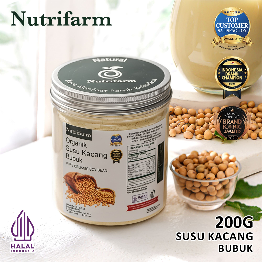 Nutrifarm Susu Kacang Kedelai Sangrai 200g