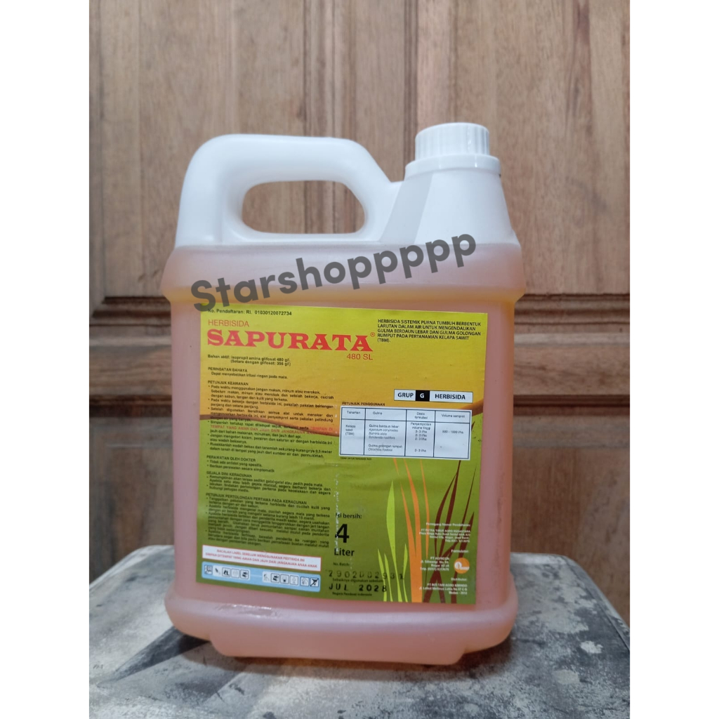 HERBISIDA SAPURATA 480SL 4L