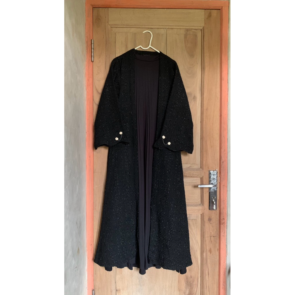 PL abaya malda tweed by naqa