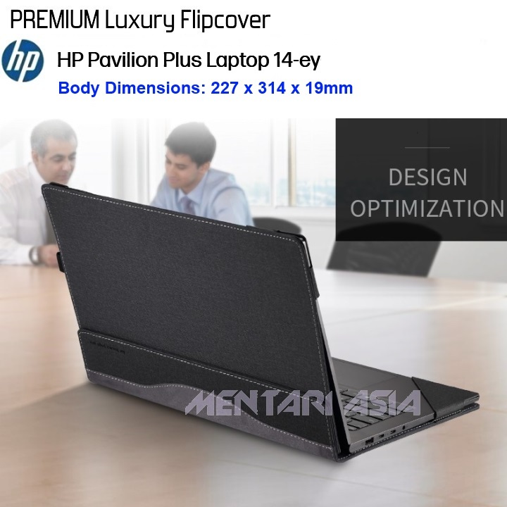 Flipcover HP Pavilion Plus 14-ey - PREMIUM Luxury Detachable Case