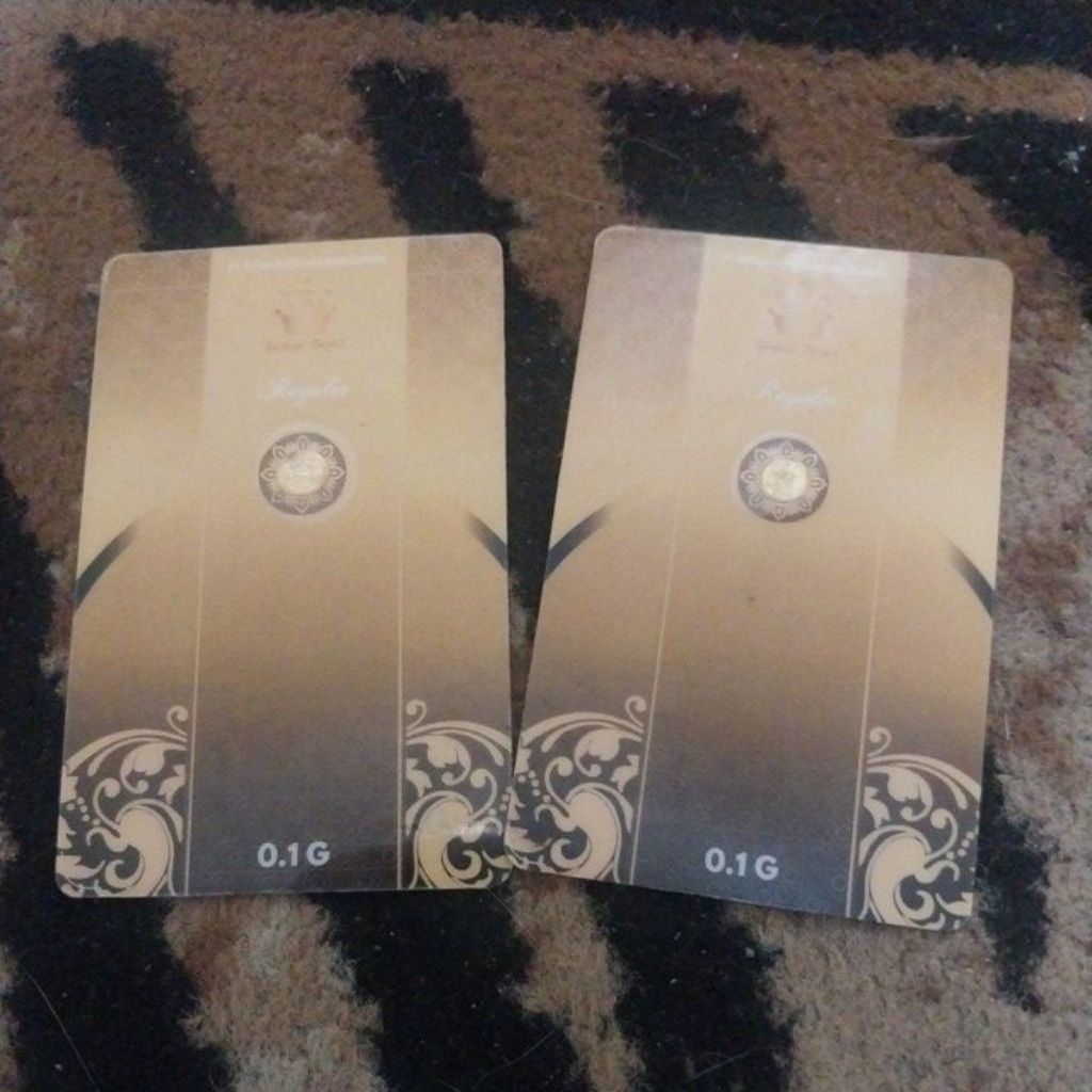 Emas Murni emas mini 0.1 gram non ubs non antam