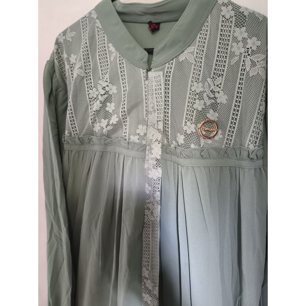 preloved gamis ceruti gamis pesta dress murah