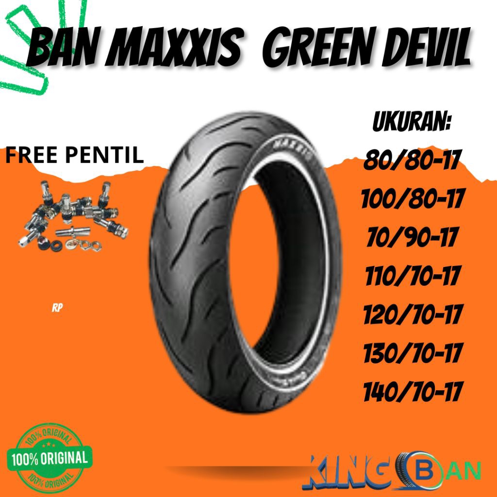 BAN MAXXIS GREEN DEVIL RING 17