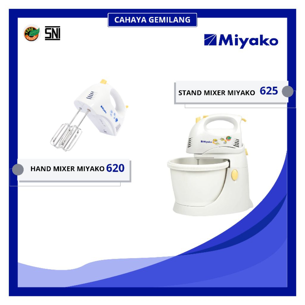 HAND MIXER MIYAKO HM-620 / STAND MIXER MIYAKO SM-625