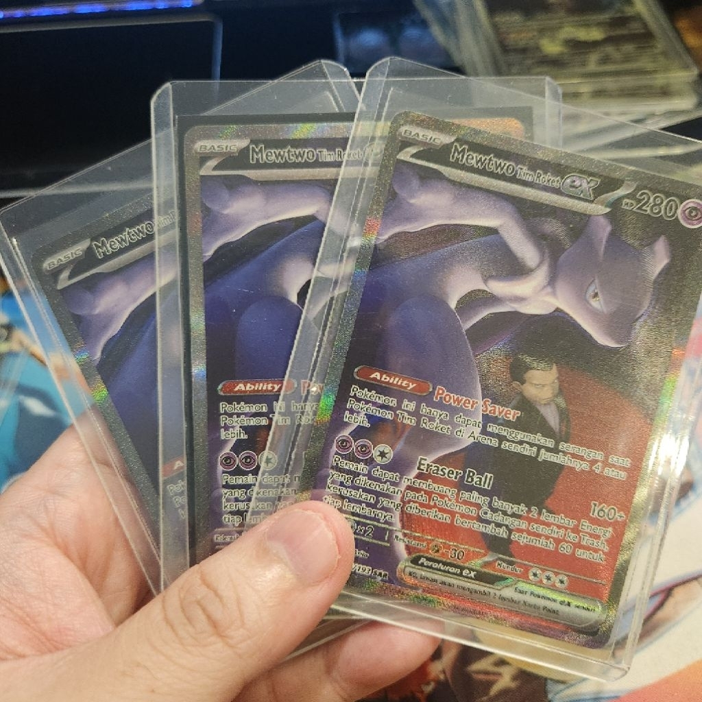 Mewtwo Tim Roket EX MA3 237/193 SAR ID