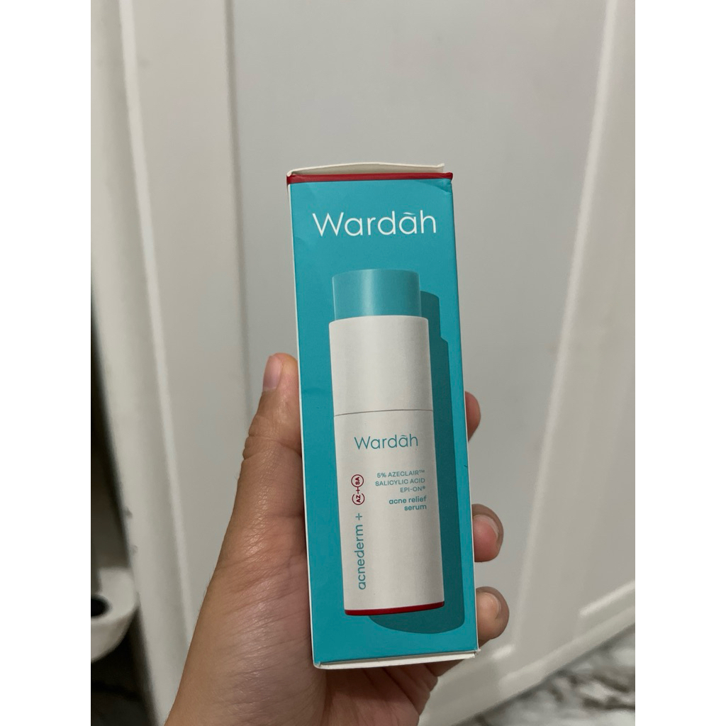 wardah acne serum, wardah facial wash
