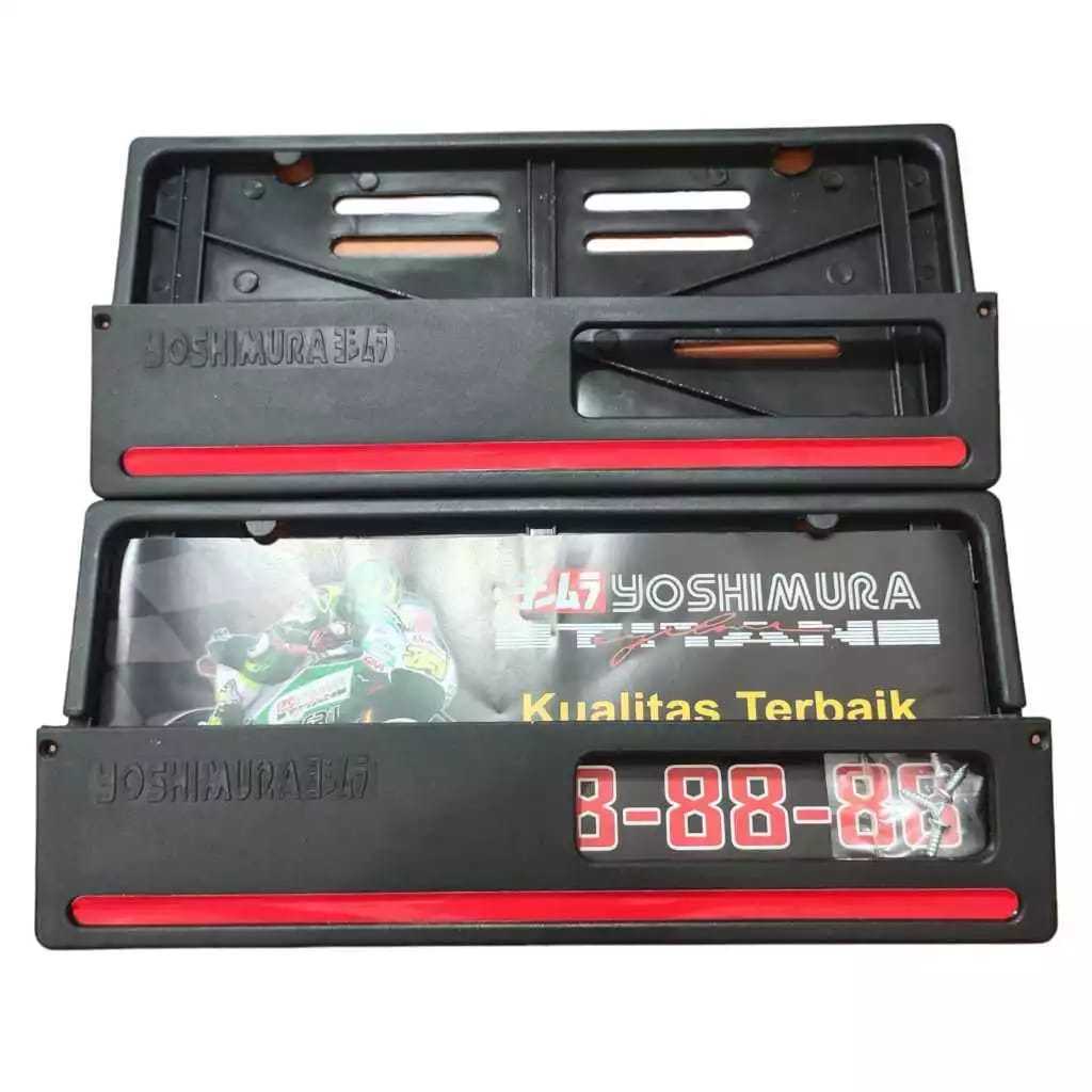 Dudukan Plat Nomor Motor Universal Tebal Honda Yamaha Suzuki