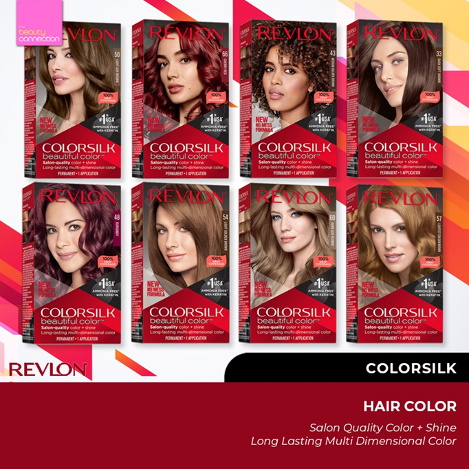 REVLON Colorsilk Hair Color Cat Rambut REVLON Semir Rambut Pewarna Rambut