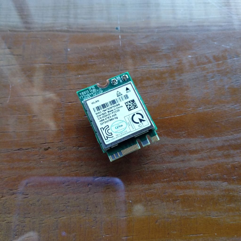 wifi card dell latitude 5400