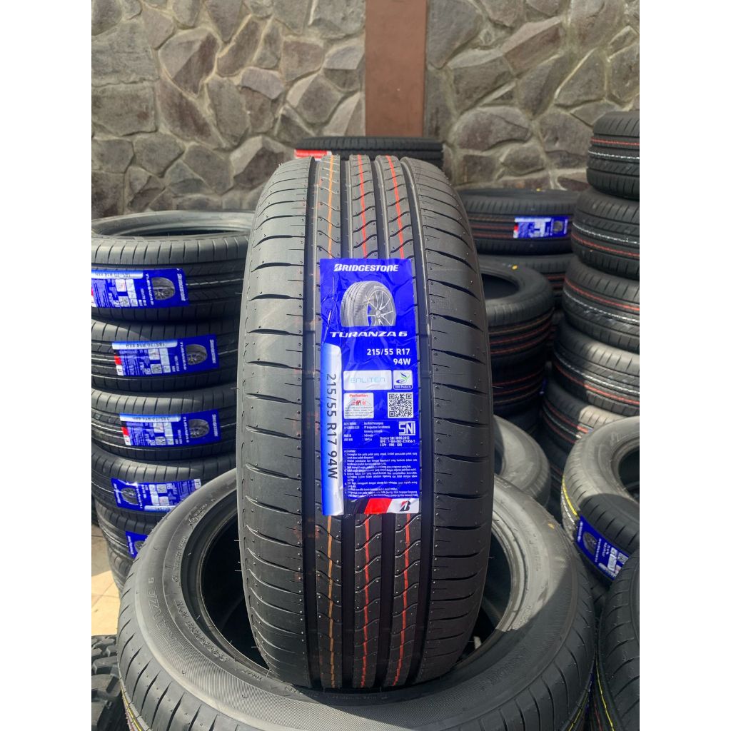 Bridgestone Turanza 6 Ukuran 215/55 R17 - Ban Mobil HRV Camry
