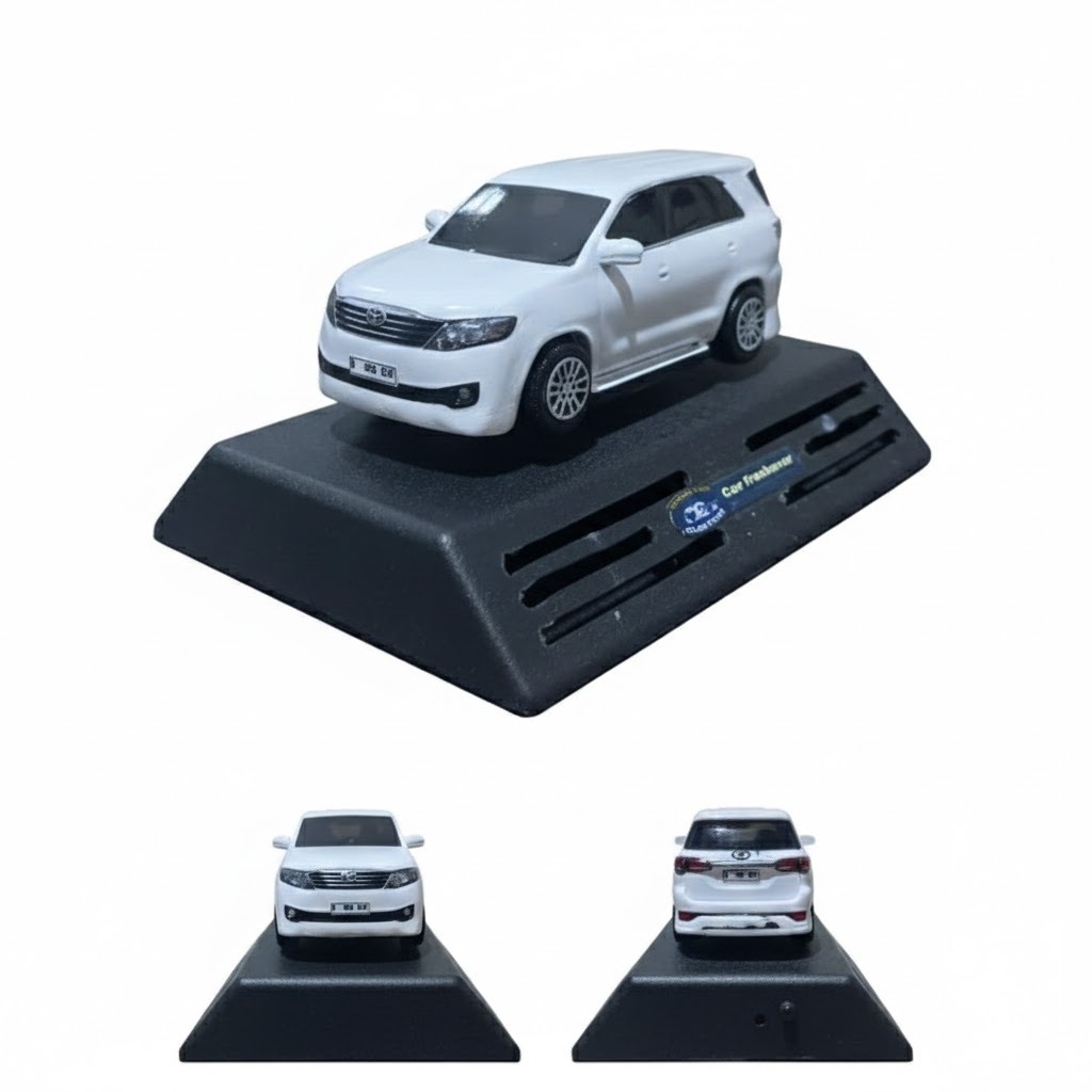 {Skala 1 : 45} Pajangan Interior Mobil Miniatur Fortuner Vnt