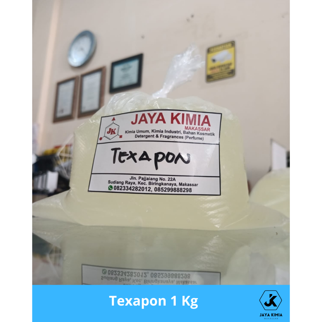 Texapon / SLES / Emal 270N / Emal Jelly / Bahan Sabun 1 KgTexapon / SLES / Emal 270N / Emal Jelly / 