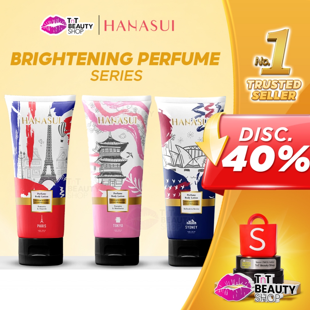 Hanasui Brightening Hand Body Lotion - 180ml | TnT Beauty Shop