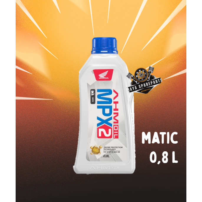 Oli Mesin MPX-2 MATIC 10W-30 SLMB 800ml