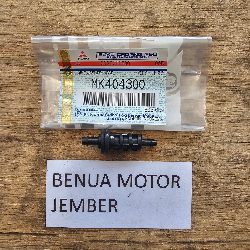 Sambungan Selang Nozzle Semprotan Air Wiper Canter PS110 PS125 PS136 Original Asli KTB