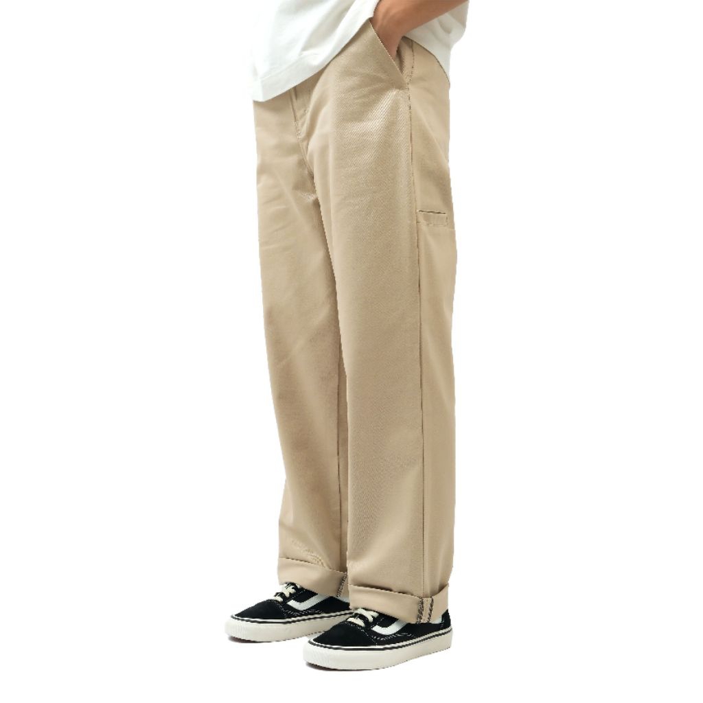 RUPTURE - Celana Chino Workpants Panang Reguler Loose Fit Cream