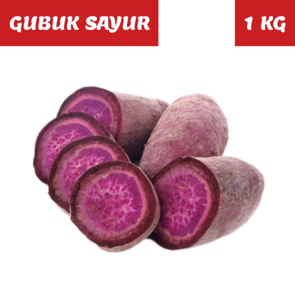Ubi Ungu / Telo Ungu / Ubi Jalar Ungu 1 kg