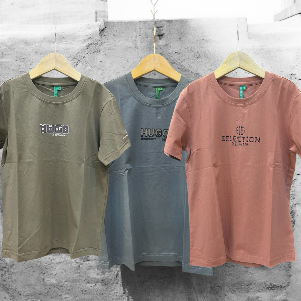 KAOS HUGO | KAOS HUGO ANAK | KAOS HUGO SELECTION