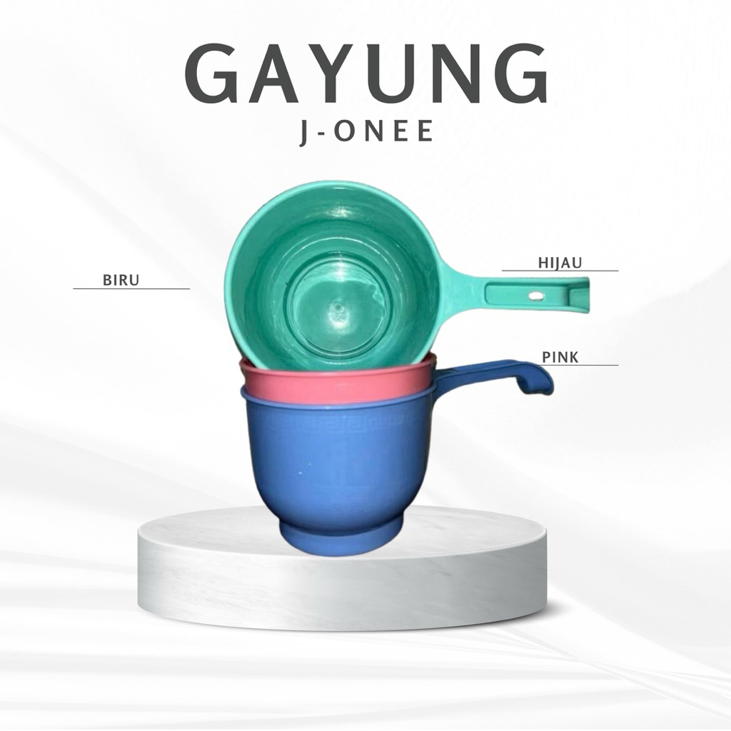 (GROSIR) GAYUNG PLASTIK SERBAGUNA - GAYUNG MANDI J-ONEE