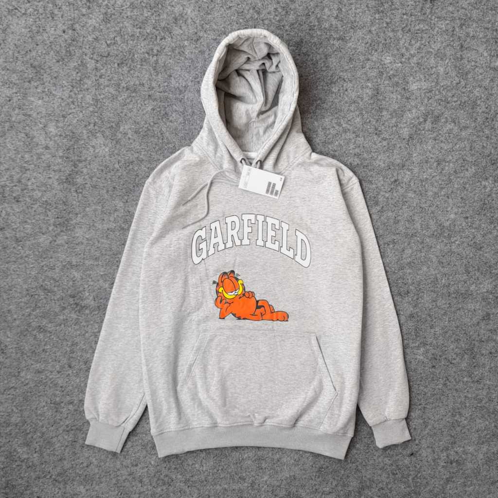 Jacket Hoodie Garfield HM Abu Unisex FullTag Keren
