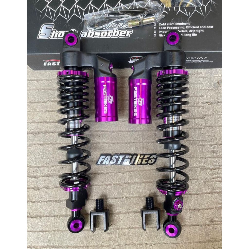 Shockbreaker Tabung Atas Shock Belakang Fast Bikes Dual Shock Matic Bebek Universal Uk 280 320 340mm