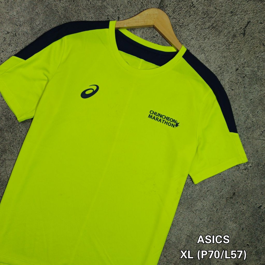 asics marathon jersey running