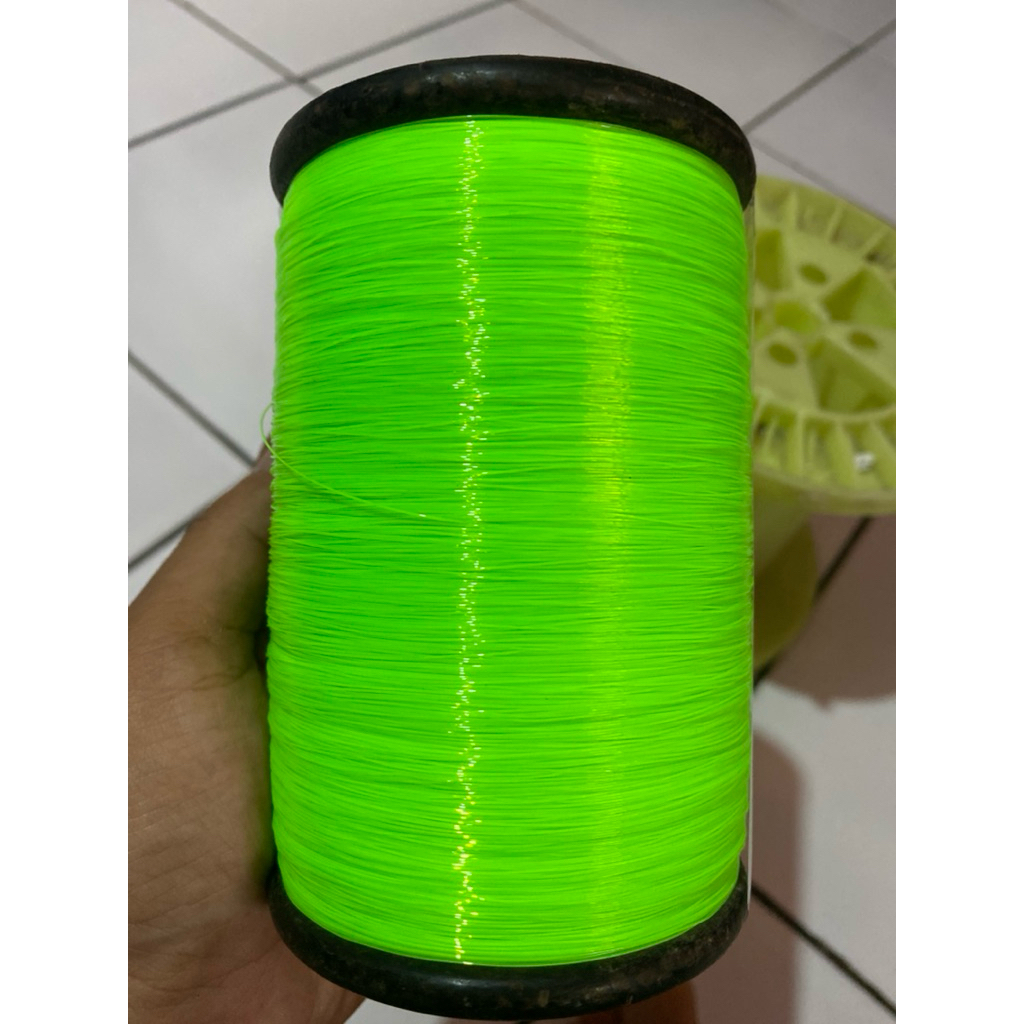 senar korea 035 panjang 12 yard warna hijau pandan