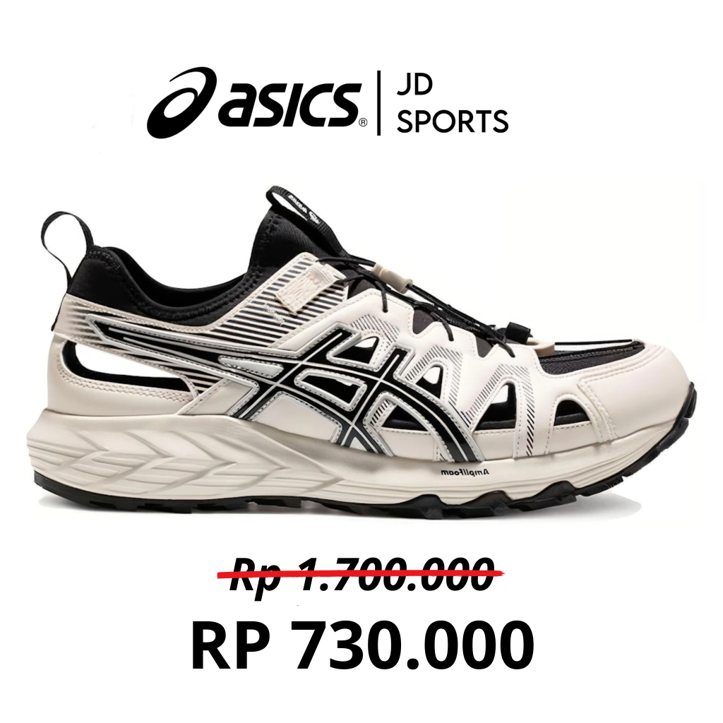Sepatu Sandal Hiking Asics Gel Sonoma White Black