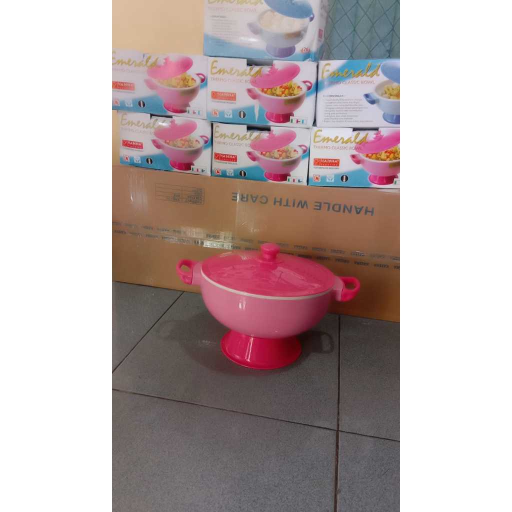 TERLARIS!!!!  CETING NASI TAHAN PANAS KHAISHA EMERALD