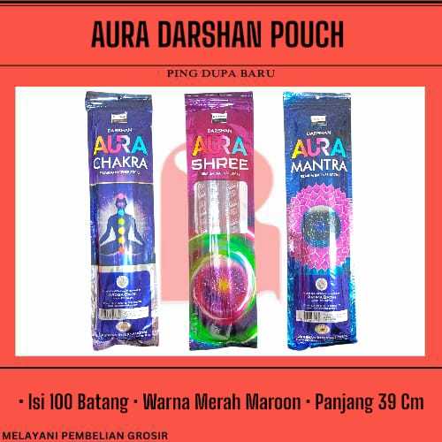 Dupa Aura Hio Darshan Pouch Aneka Aroma Isi 100 Batang Made In India