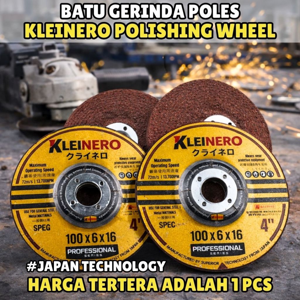 BATU POLES KLEINERO 4"×6MM - RESIBON GERINDA POLES