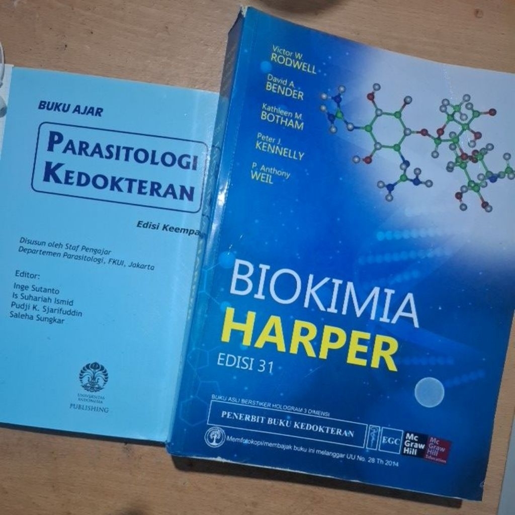 EGC Biokimia Harper bonus Parasitologi UI