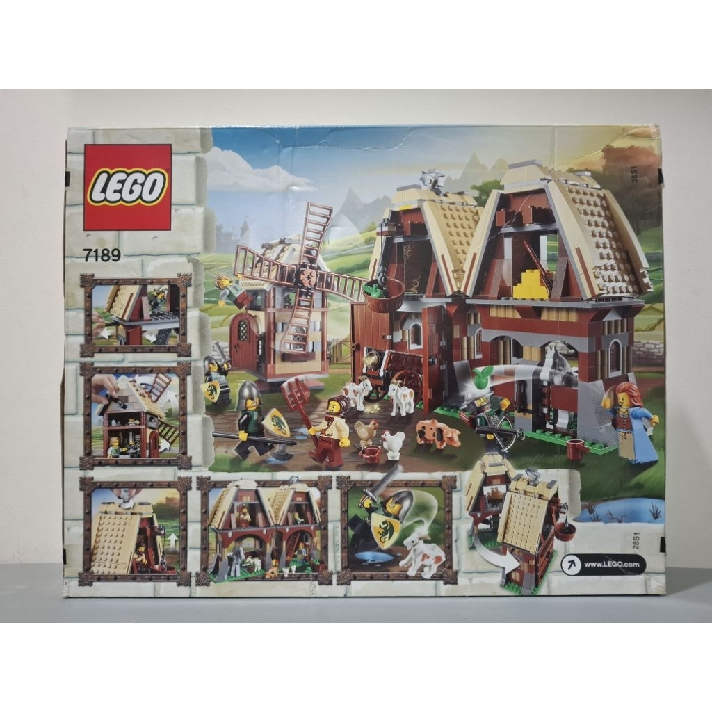 Lego Castle Mill Village Raid Seri 7189