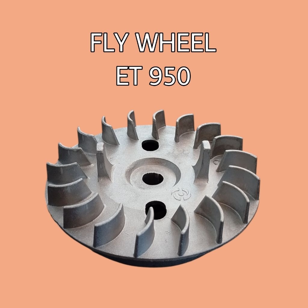 Fly Wheel ET 950 Kipas Magnet Rotor Genset 2tak Roda Angin ET 950 1000 watt
