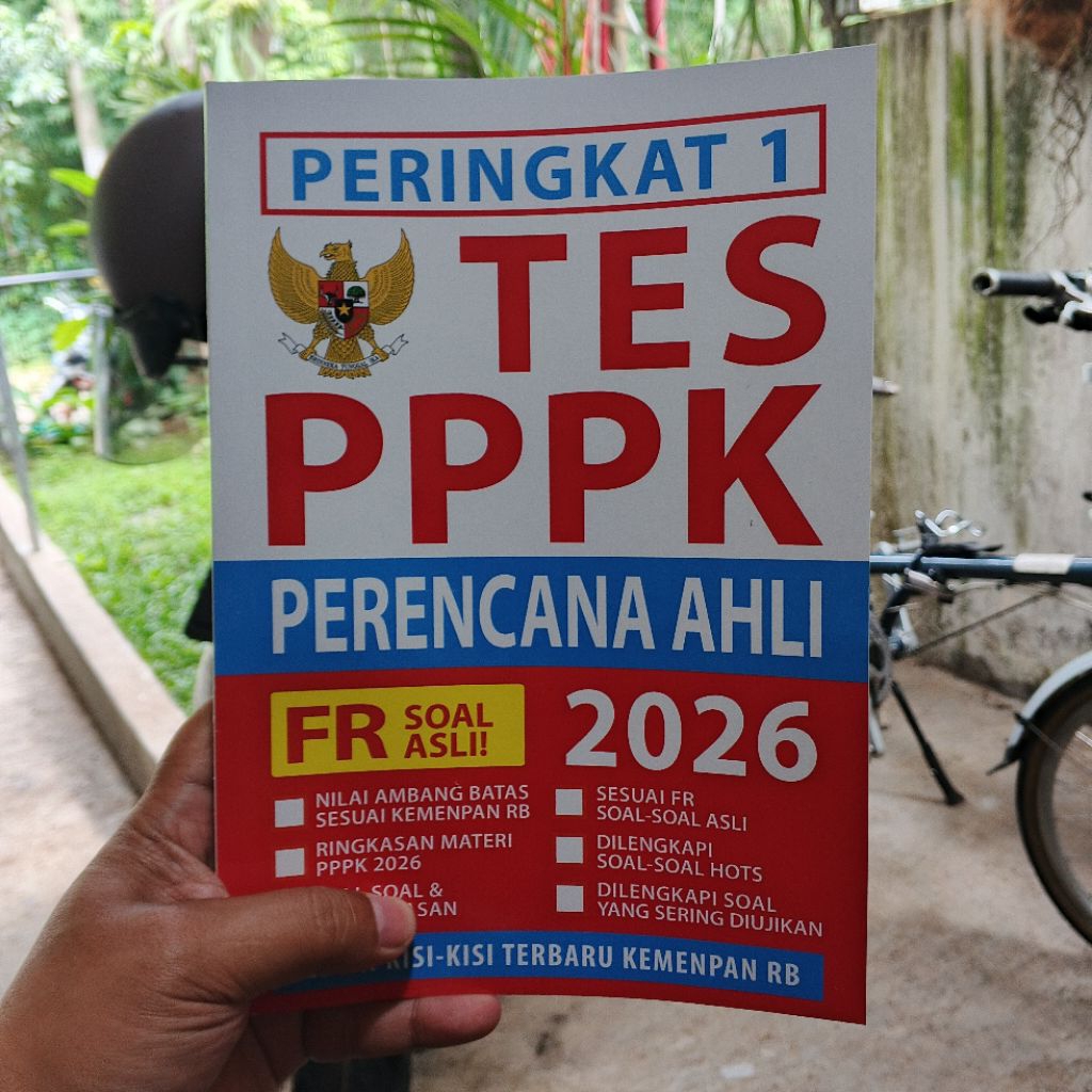 Buku Peringkat 1 Tes PPPK Perencana Ahli 2026 | Media Eduka