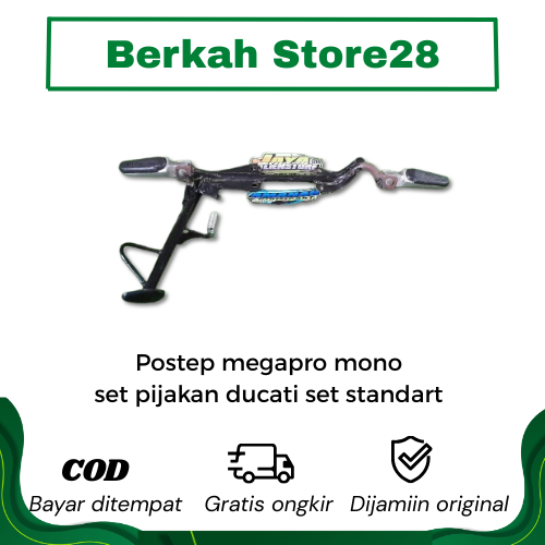 Postep mp mono set pijakan ducati set standart ninja fi pnp cb gl tiger