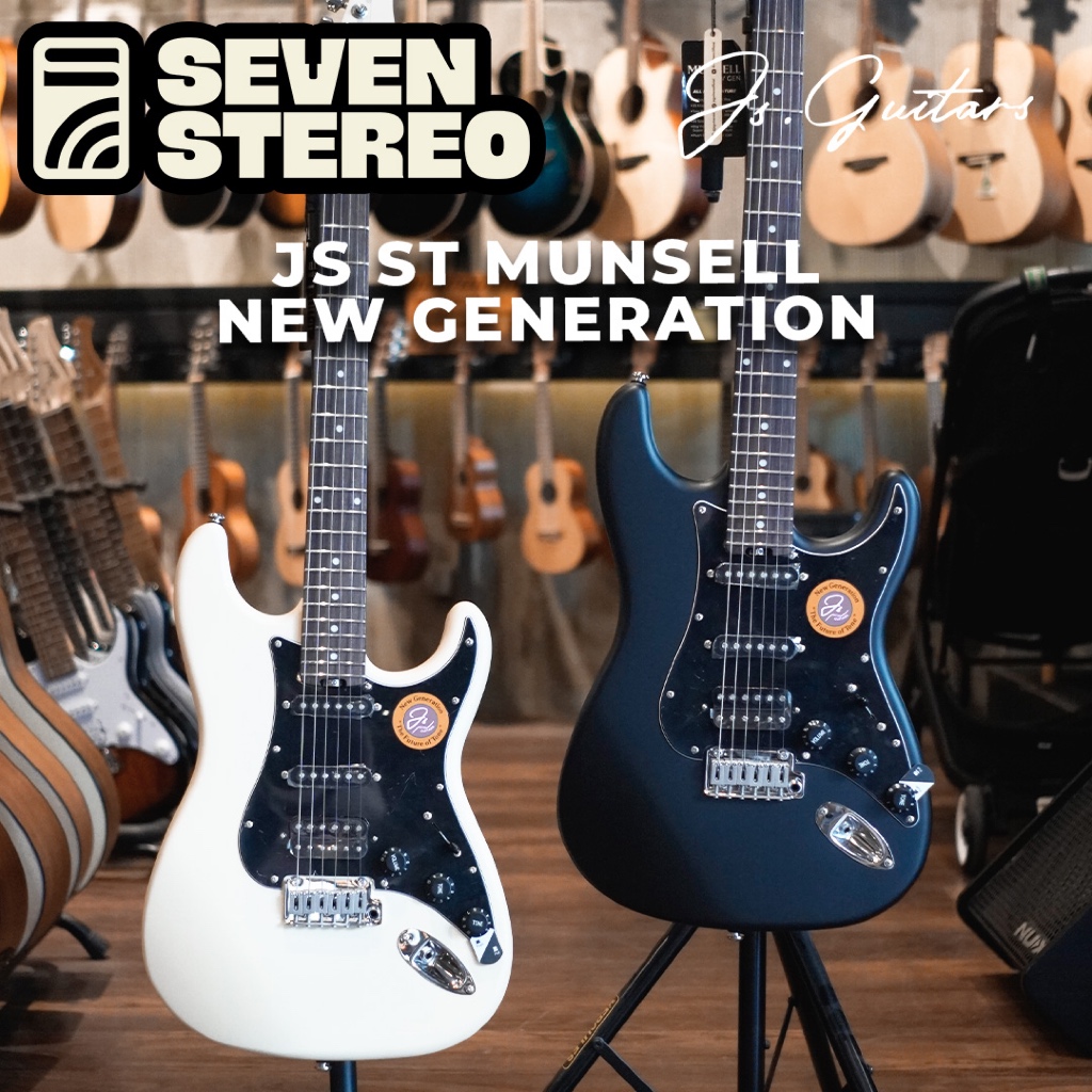 JS Guitars Munsell New Generation Stratocaster HSS