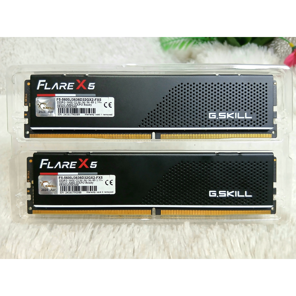 RAM 64GB Kit G.Skill Flare X5 DDR5 5600MHz – Normal Siap Pakai