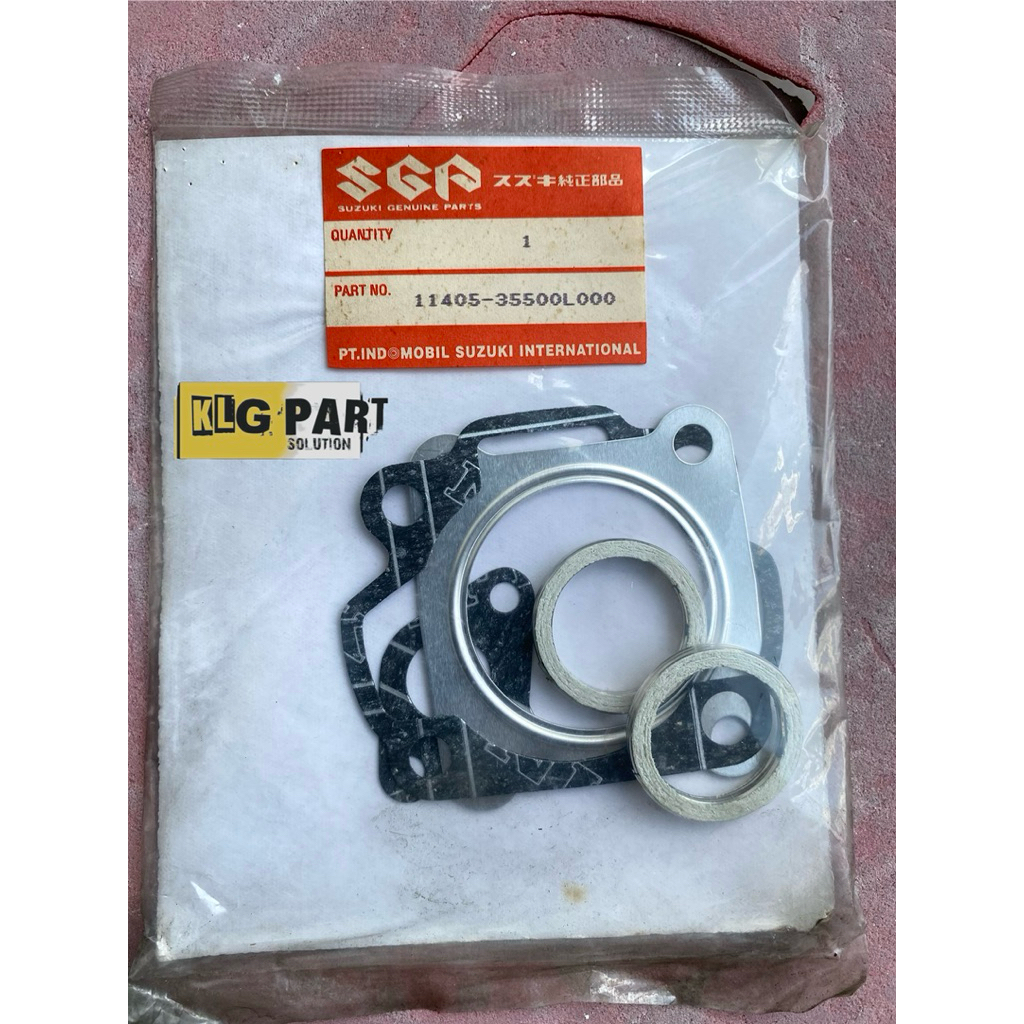 Paking Packing Perpak Blok head Knalpot Suzuki Rc100 Rc 100 Original Suzuki SGP