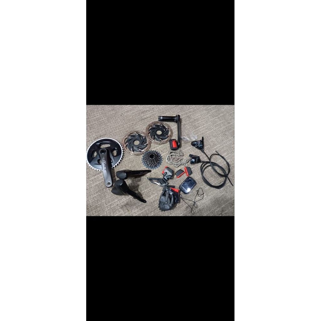 groupset sram force axs 12speed free garmin 530