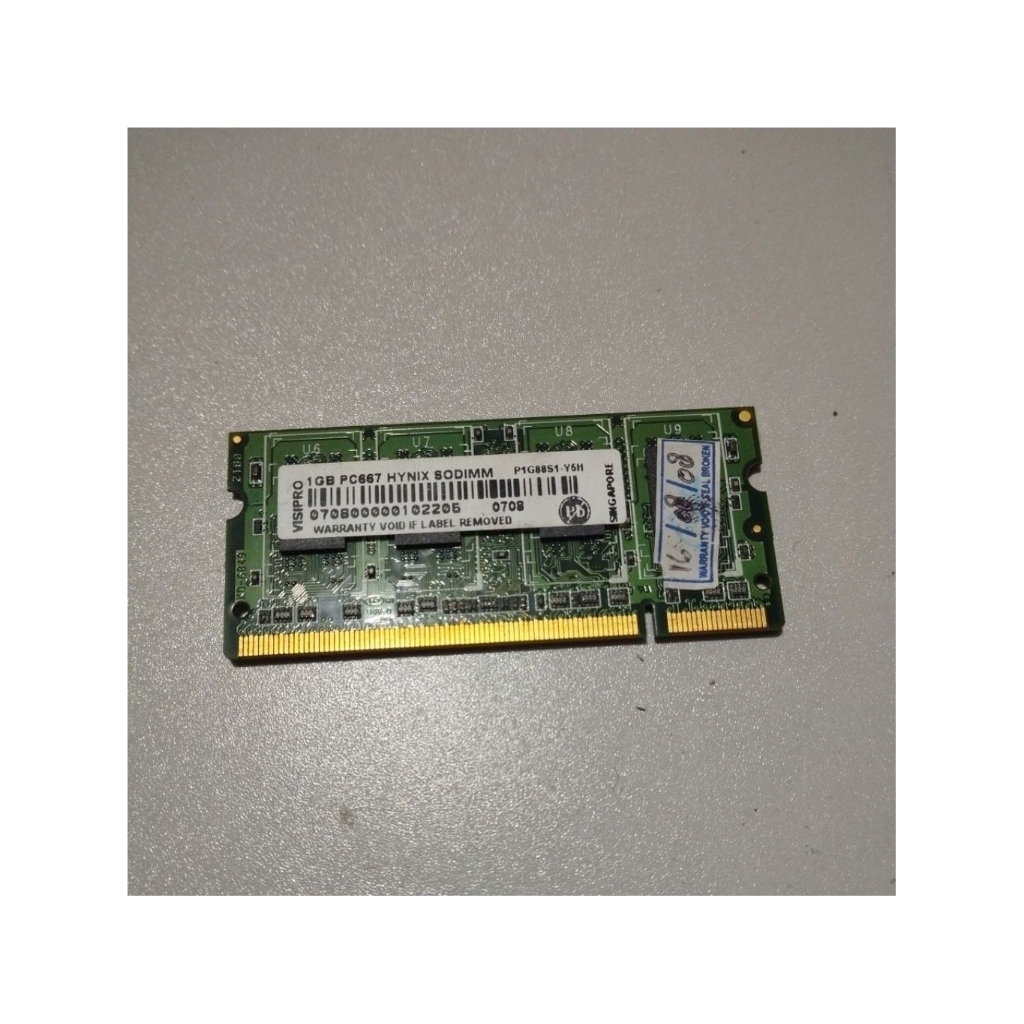 ram ddr2 1gb PC5300 PC667 visipro Hynix Sodimm