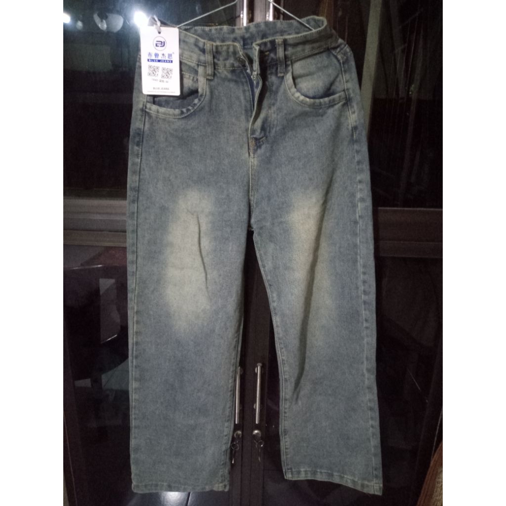 PL YOYO JEANS (biru retro, M)