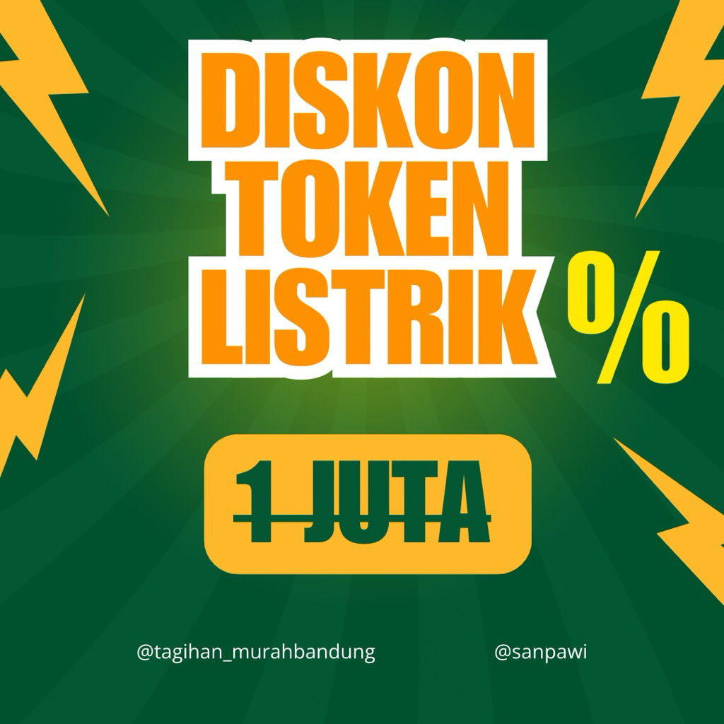 diskon token listrik token listrik murah